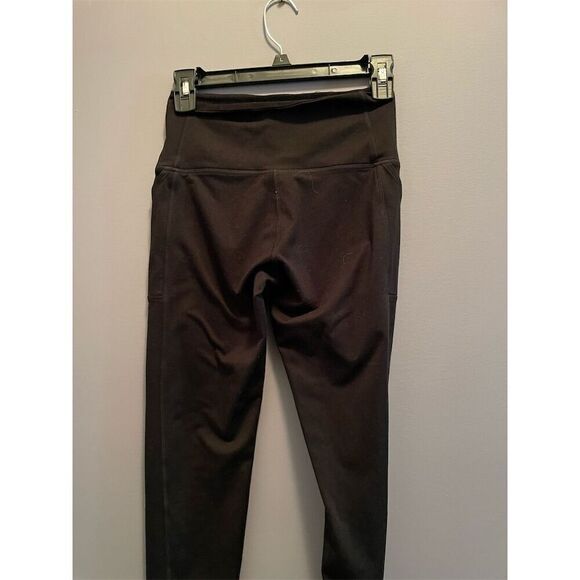 *3/$15 Victoria's Secret PINK Women's Black Ankle Leggings Size S - Picture 3 of 5